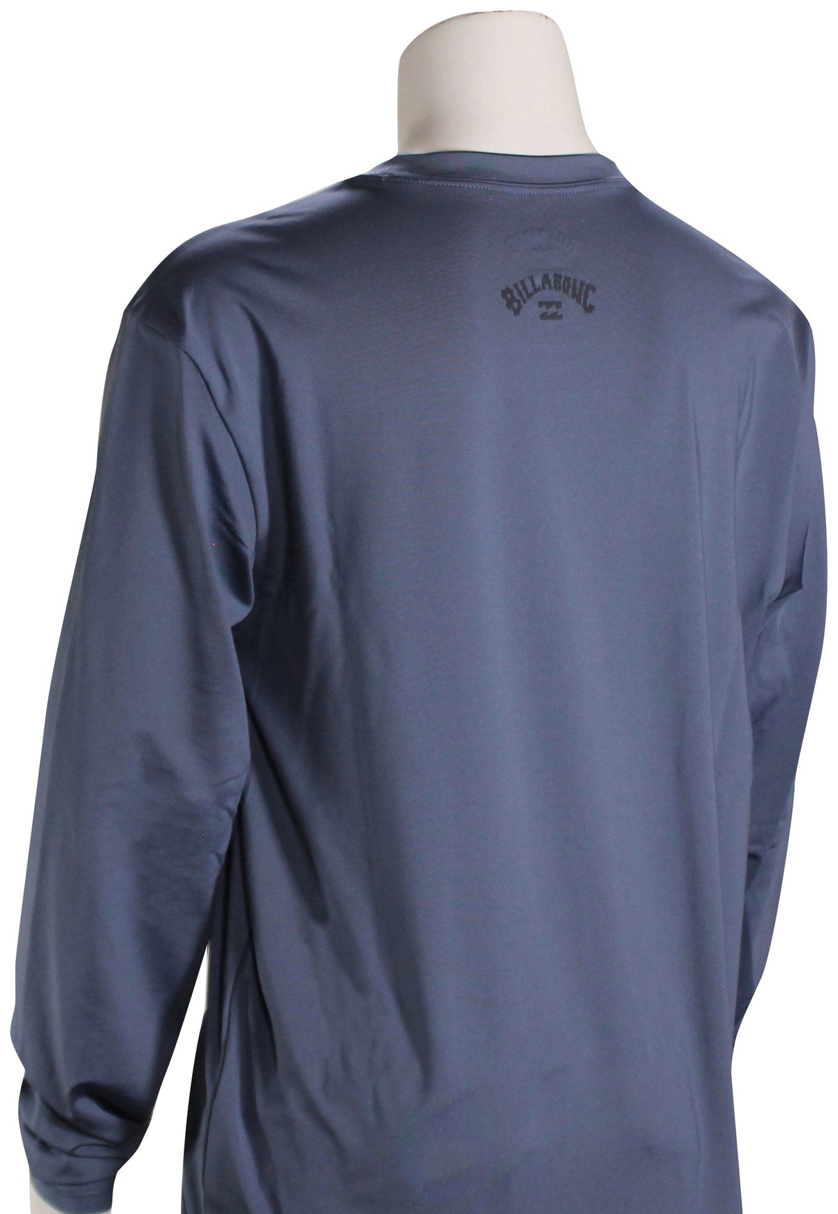 Billabong Boy's All Day Wave LS Surf Shirt - Slate Blue – back view