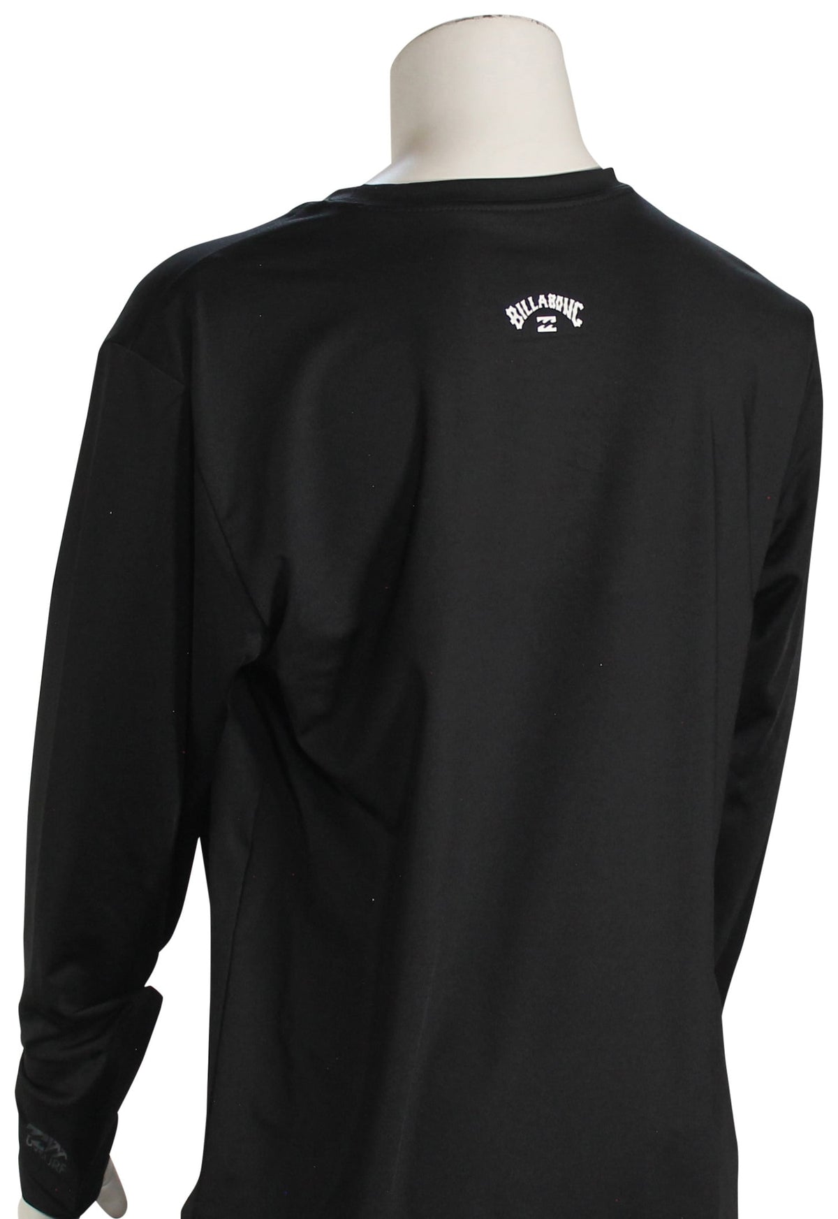 Billabong Boy's All Day Wave LS Surf Shirt - Black – back view