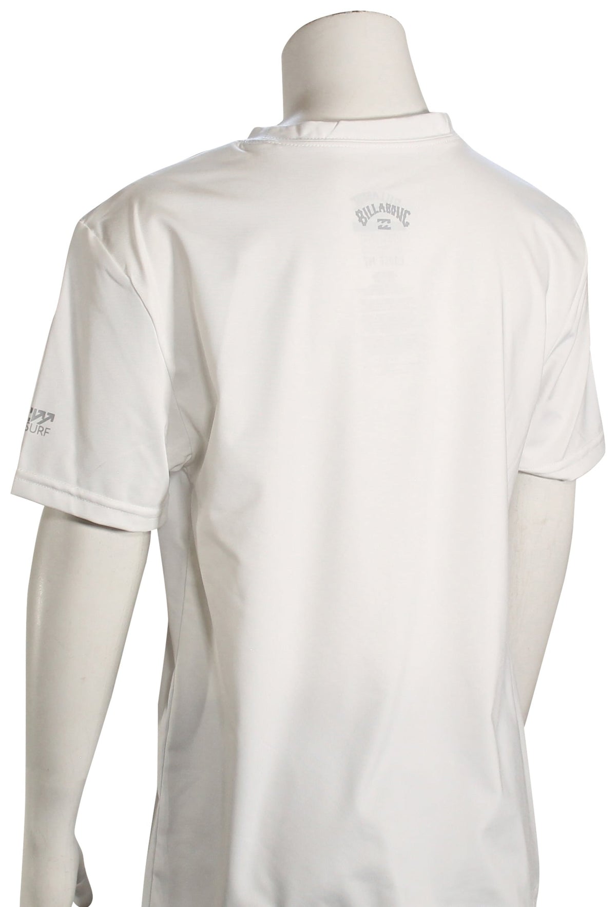 Billabong Boy's All Day Wave SS Surf Shirt - White – back view