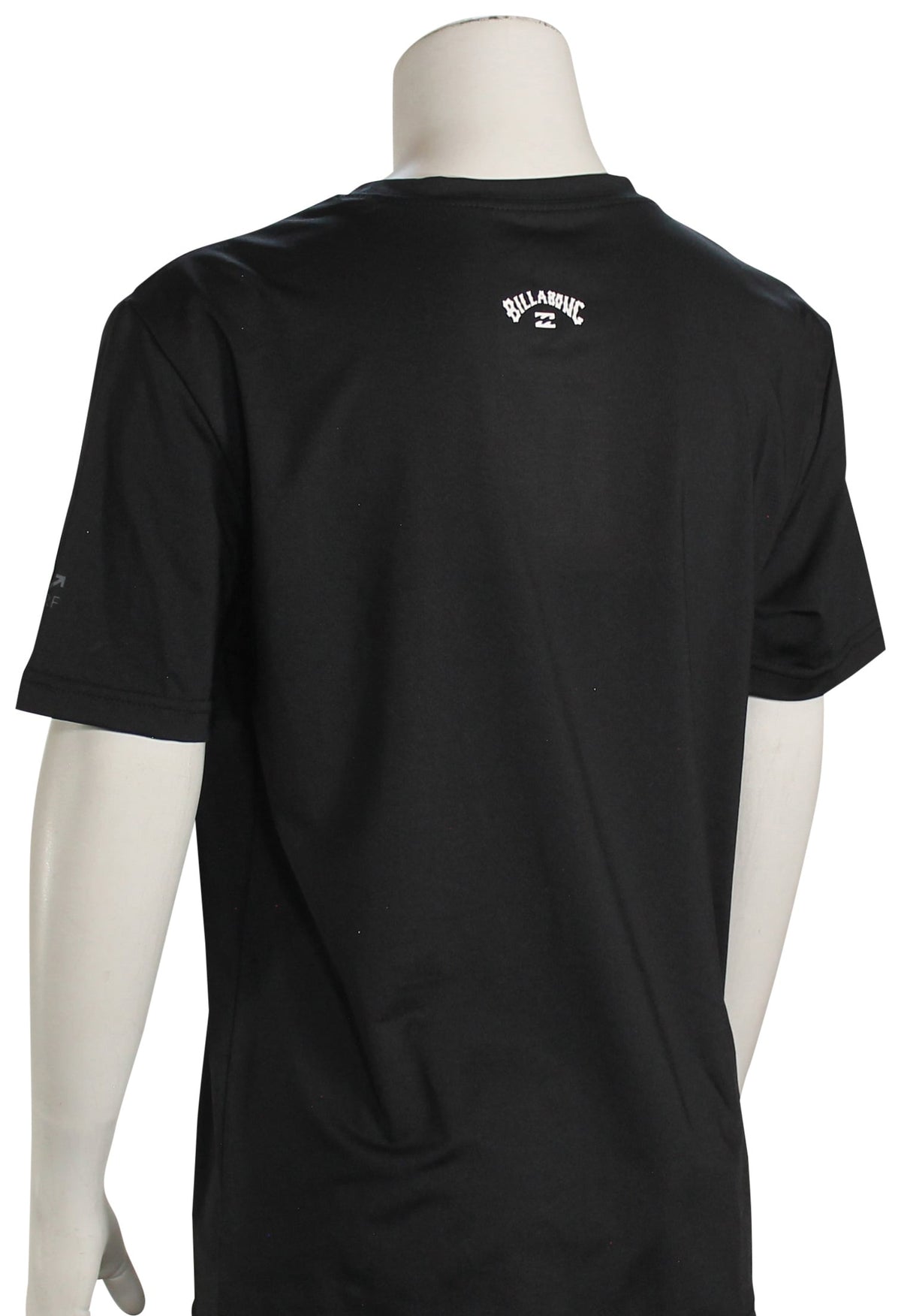 Billabong Boy's All Day Wave SS Surf Shirt - Black – back view