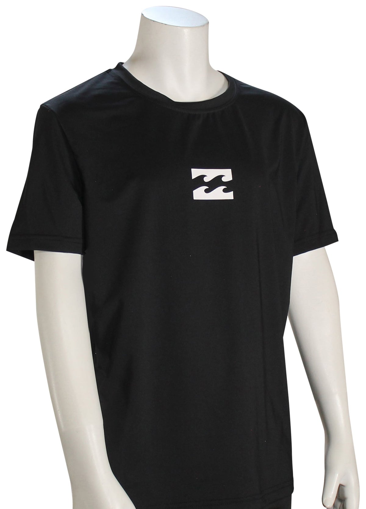 Billabong Boy's All Day Wave SS Surf Shirt - Black