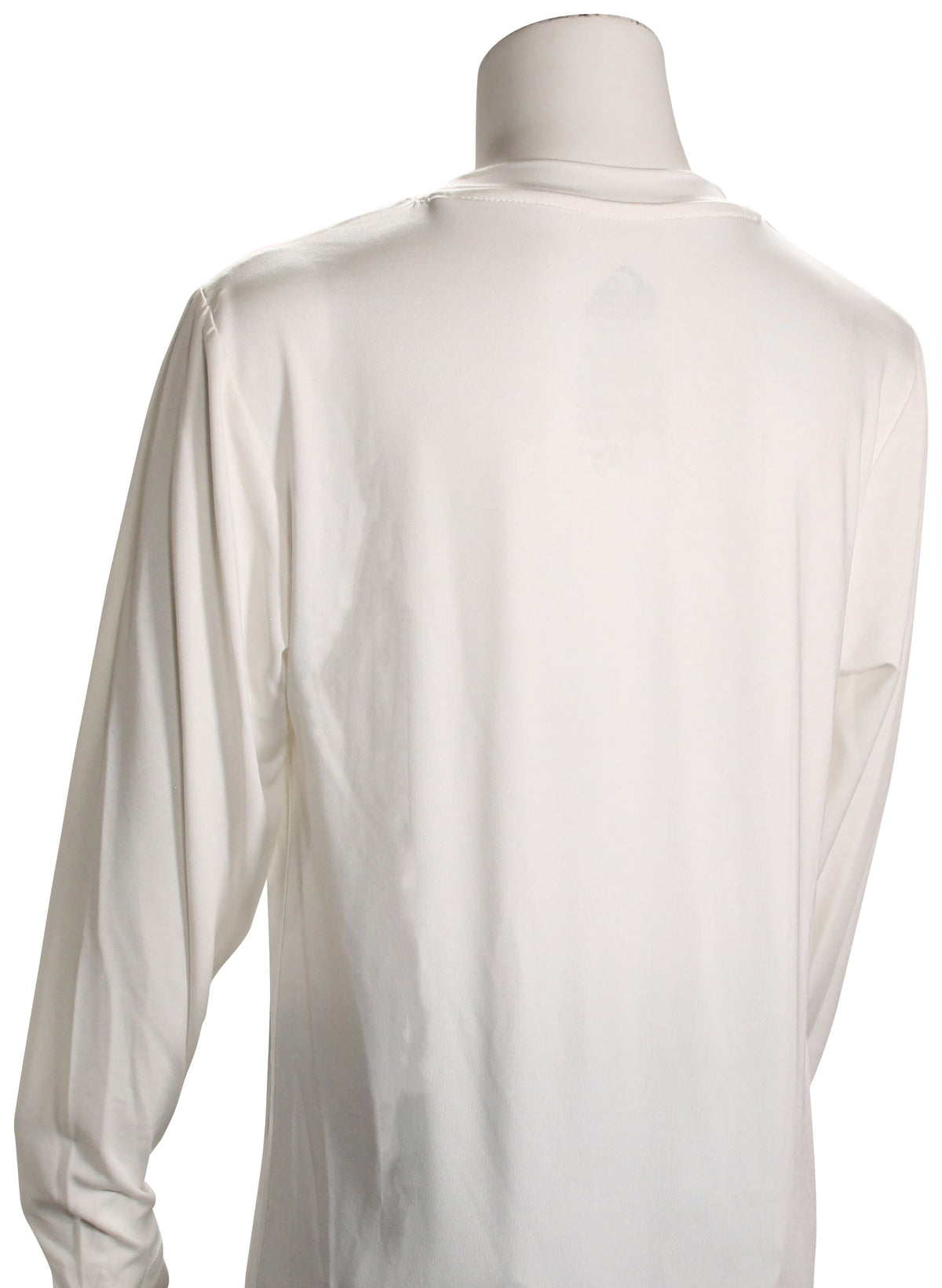 Quiksilver Boy's Everyday LS Surf Shirt - White – back view