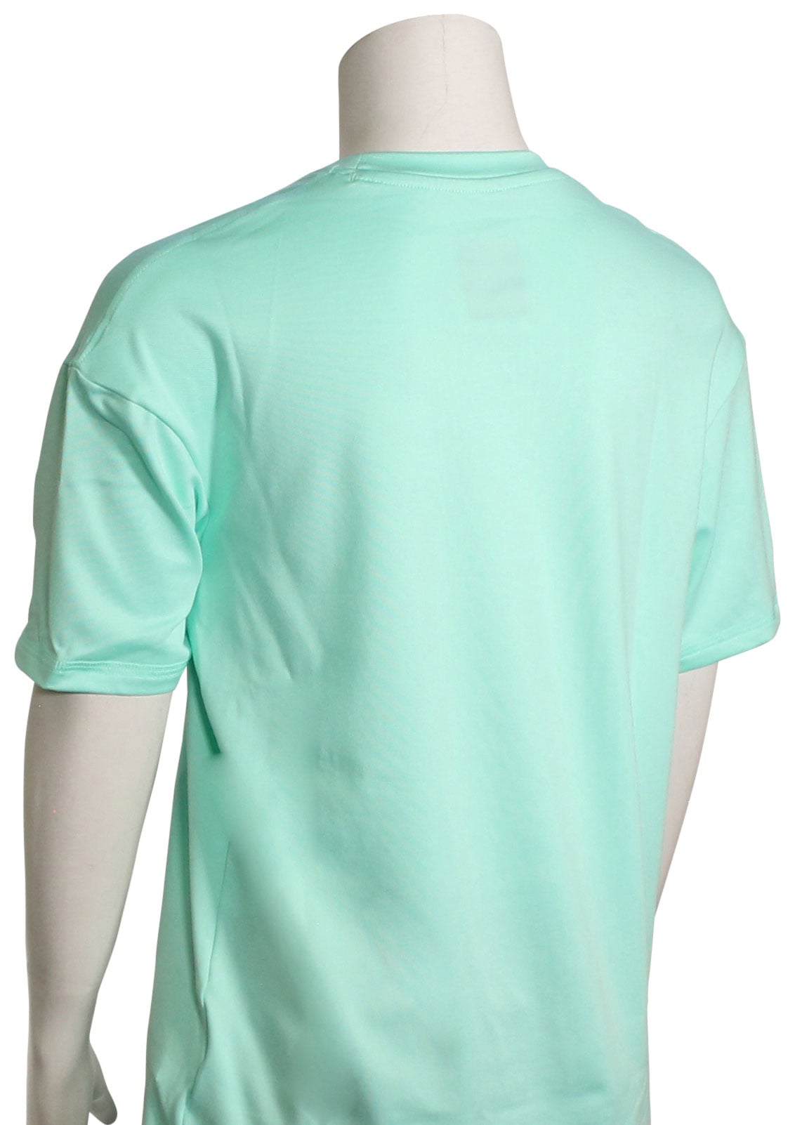 Quiksilver Boy's Solid Streak Surf Shirt - Beach Glass – back view