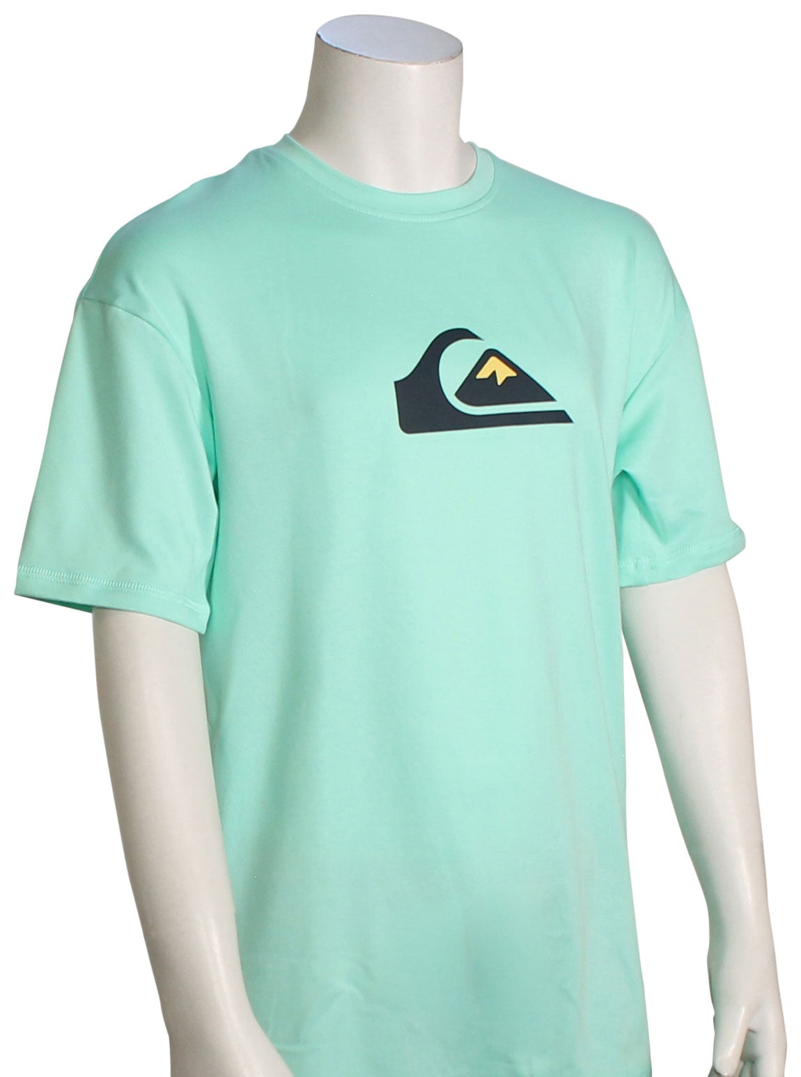 Quiksilver Boy's Solid Streak Surf Shirt - Beach Glass