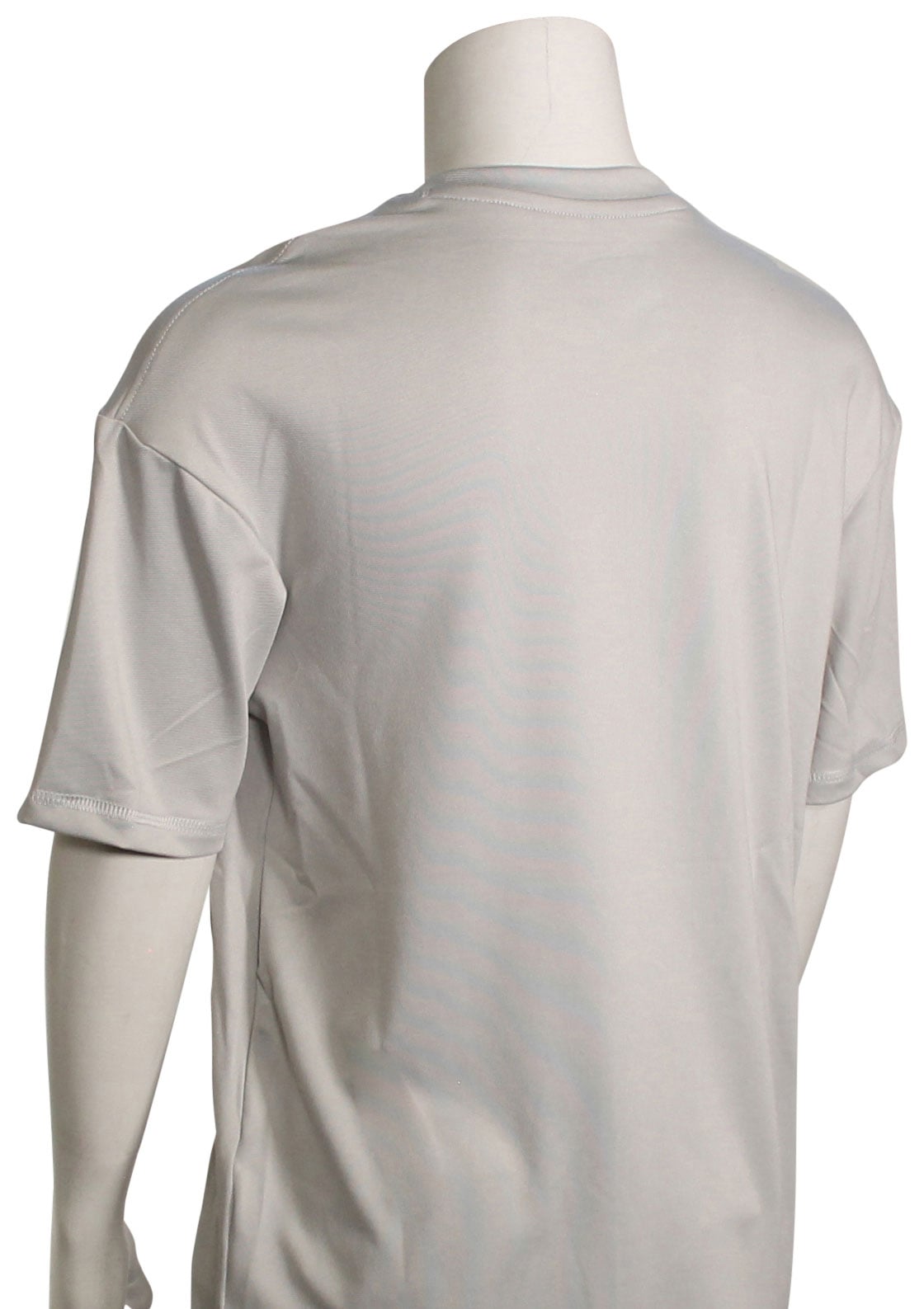 Quiksilver Boy's Solid Streak Surf Shirt - Gray Violet – back view