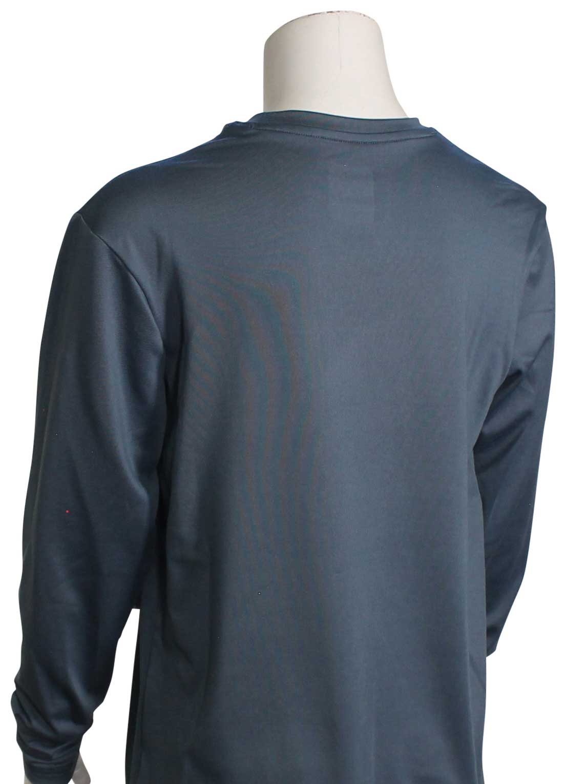 Quiksilver Boy's Solid Streak LS Surf Shirt - Bering Sea - S