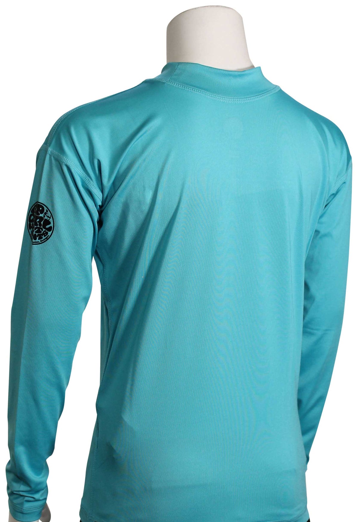 Rip Curl Boy's Corpo LS Surf Shirt - Blue – back view