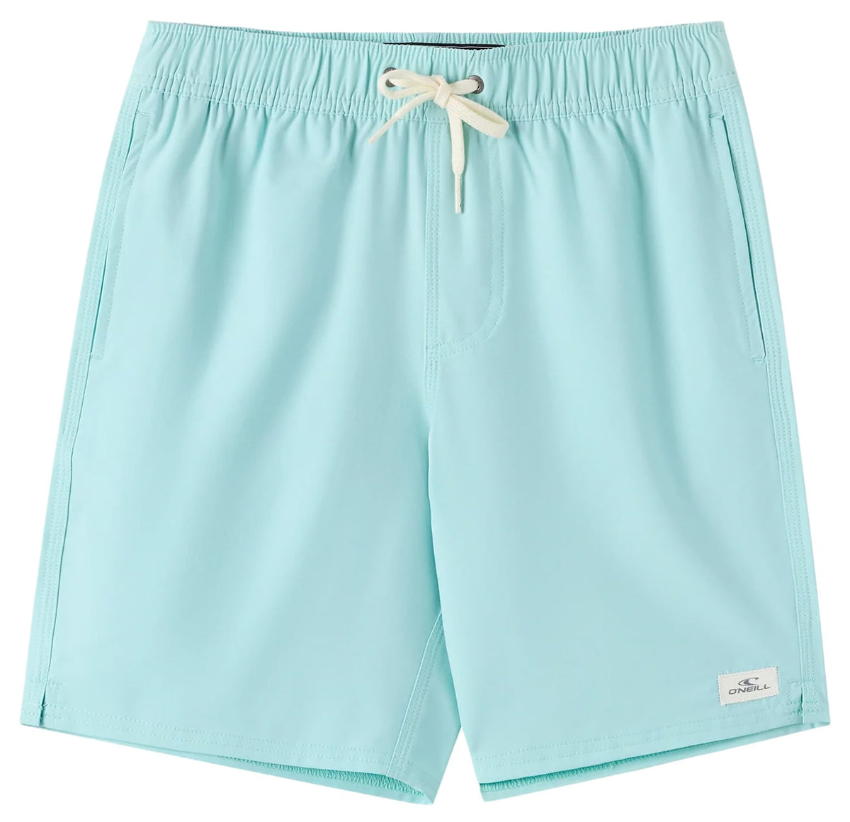 O'Neill Lennox Hermosa Solid 16" Boys Volley Shorts - Canal Blue – alternate view 1