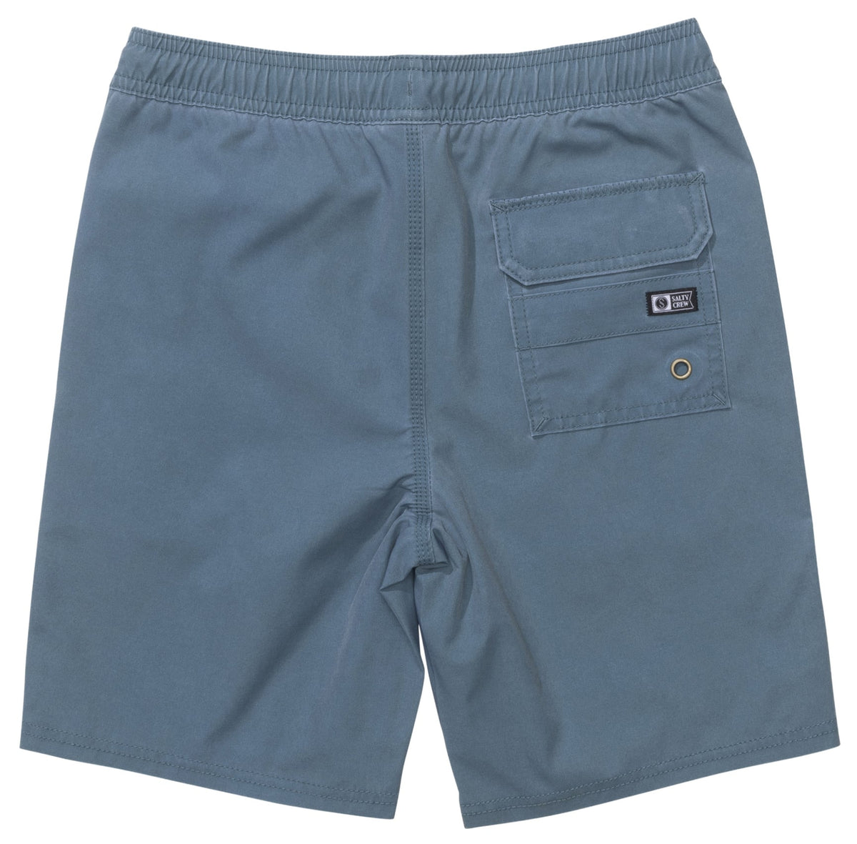 Salty Crew Boy's Seadog Volley Shorts - Hydro – back view