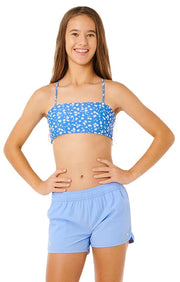 Rip Curl Girl's Surf Essentials 3" Boardshort - Cornflower Blue
