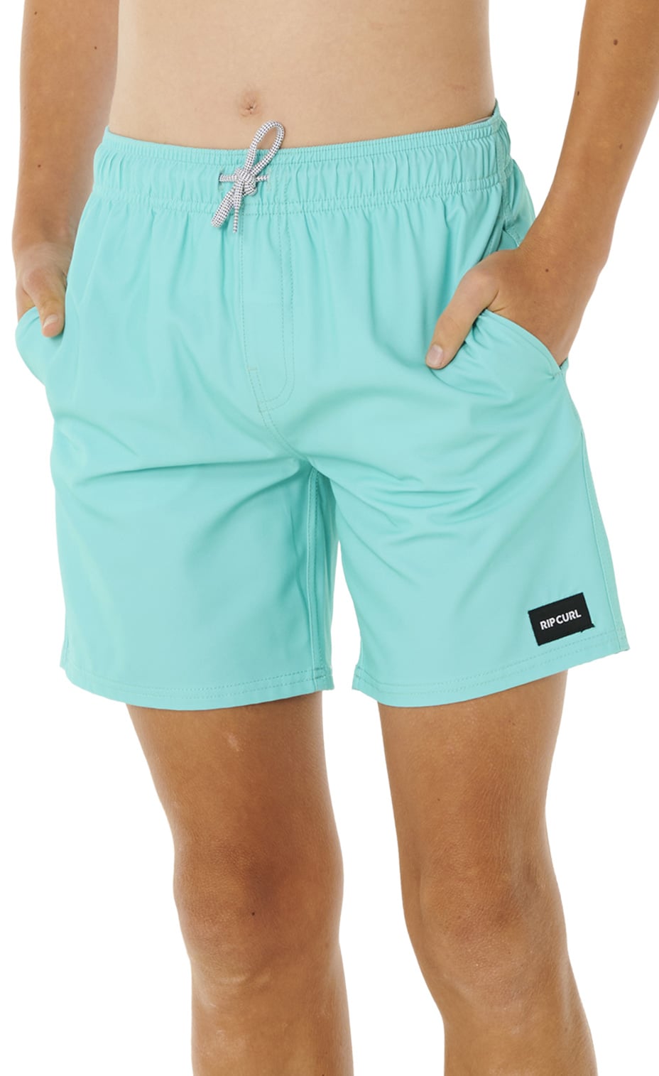 Rip Curl Daily Boy's Volley Shorts - Aqua