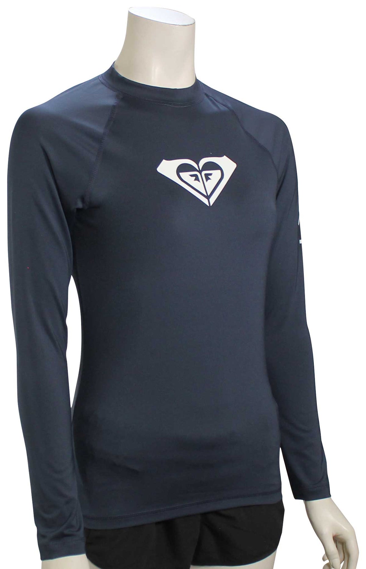 Roxy Whole Hearted LS Rash Guard - Mood Indigo