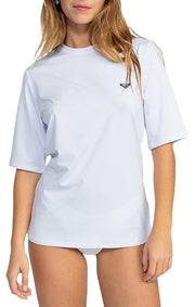 Roxy New Enjoy Waves Women's Short Sleeve Surf Shirt - Bright White