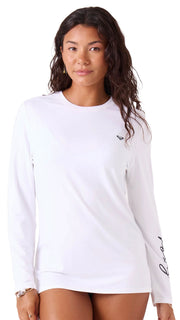 Roxy Surf City Warm Women's Long Sleeve Surf Shirt - Bright White