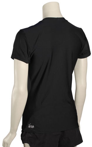 O'Neill Women's Basic Skins SS Surf Shirt - Black - XL