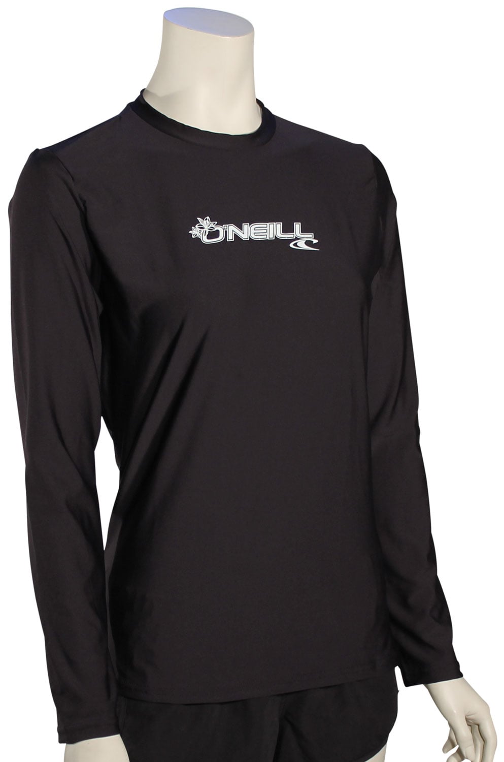 O'Neill Women's Basic Skins LS Surf Shirt - Black