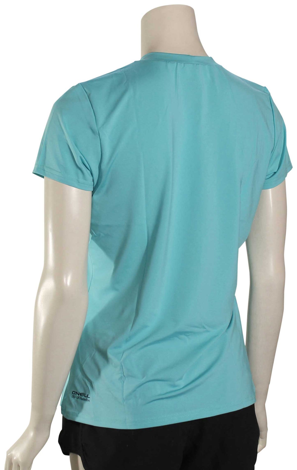 O'Neill Women's Basic 30+ Surf Shirt - Turquoise – back view