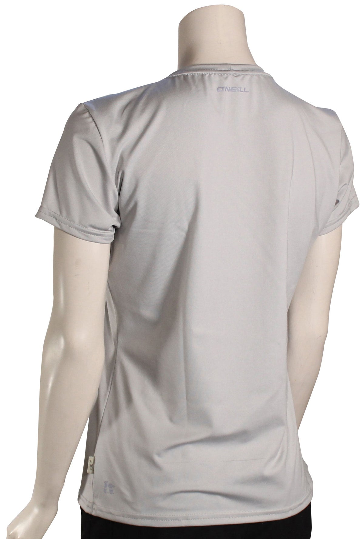 O'Neill Women's Hybrid SS Surf Shirt - Overcast – back view