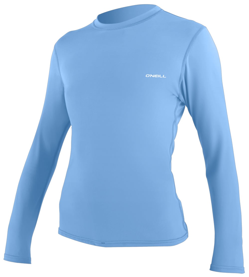 O'Neill Basic Skins 2 Women's Long Sleeve Surf Shirt - Azurine
