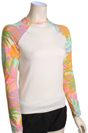 Billabong Dreamland LS Women's Surf Shirt - Multicolor, front view