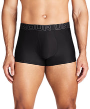 Under Armour Performance Tech 3" Boxerjock 3-Pack - Black / Castlerock