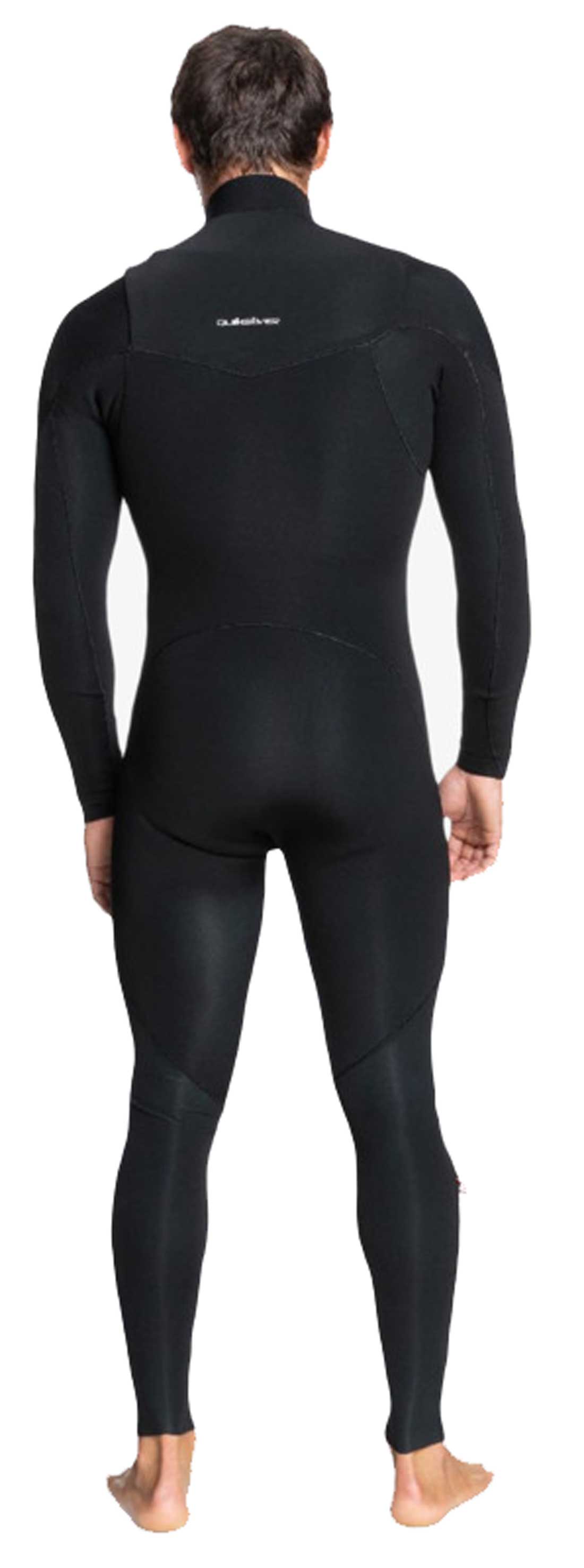 Quiksilver Everyday Sessions 4/3mm Chest Zip Full Wetsuit - Black