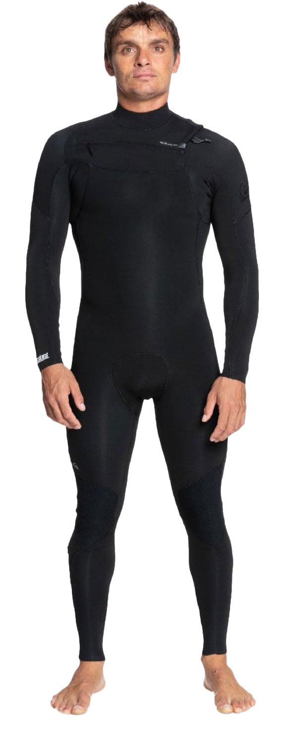 Quiksilver Everyday Sessions 5/4/3mm Chest Zip Full Wetsuit - Black