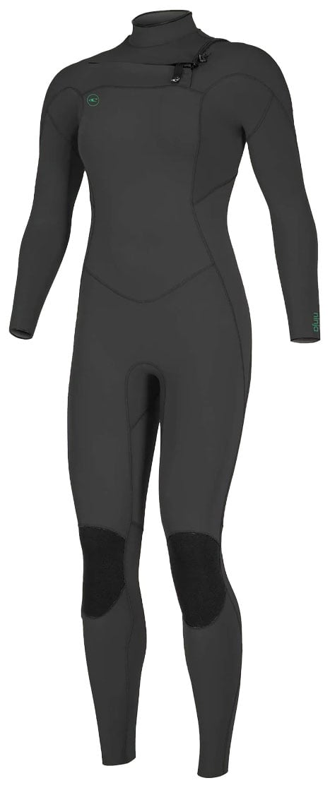 O'Neill Women's Ninja 3/2mm Chest Zip Full Wetsuit - Black