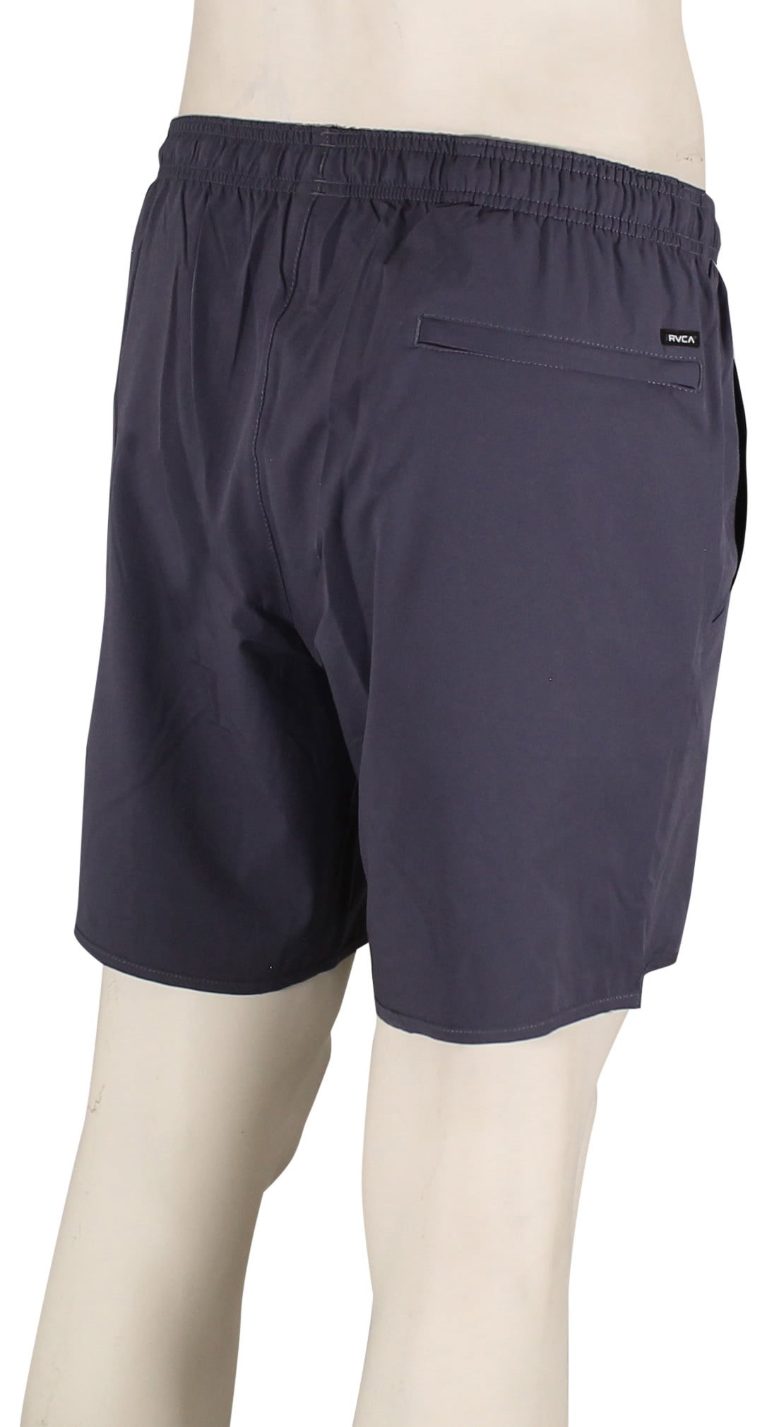 RVCA Yogger Stretch Athletic Shorts - Ink Blue – back view
