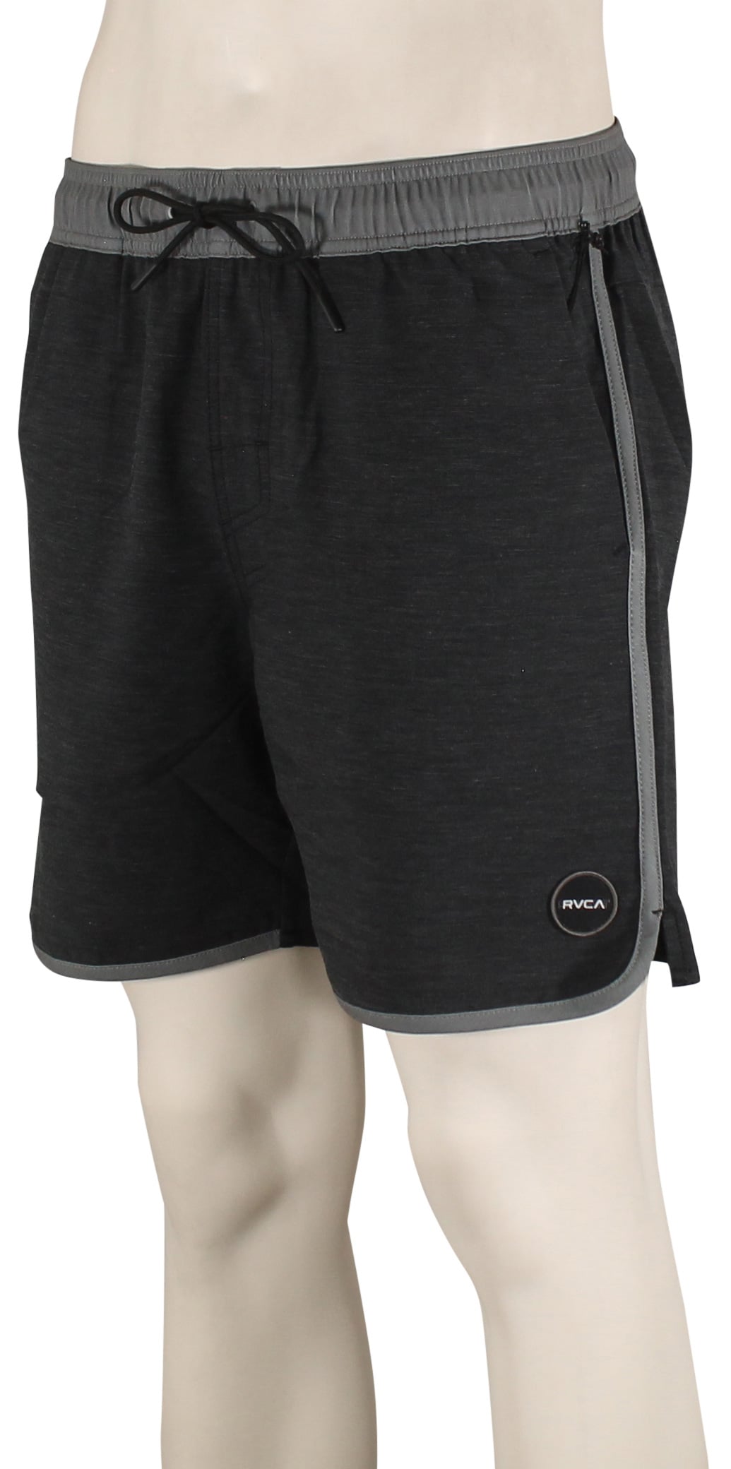 RVCA Yogger Hybrid 17" Athletic Shorts - Black