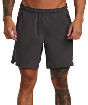RVCA Yogger Stretch 17" Athletic Shorts - Slate Grey