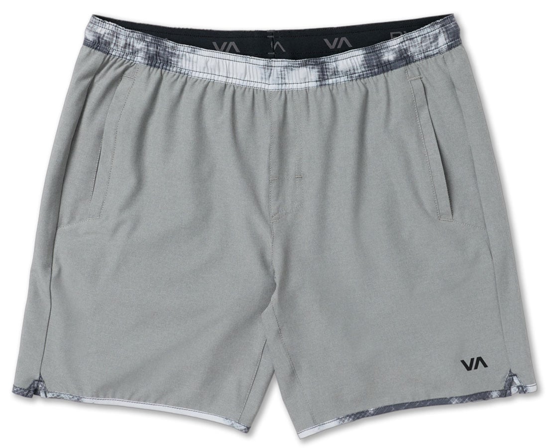 RVCA Men’s Yogger Stretch Contrast Shorts - 17" 4-Way Stretch Athletic Shorts