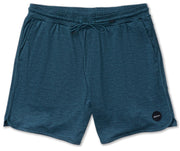 RVCA Yogger Recover 17" Men's Athletic Shorts - Duck Blue