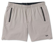 RVCA Yogger Stretch 17" Athletic Shorts - Brown Stone