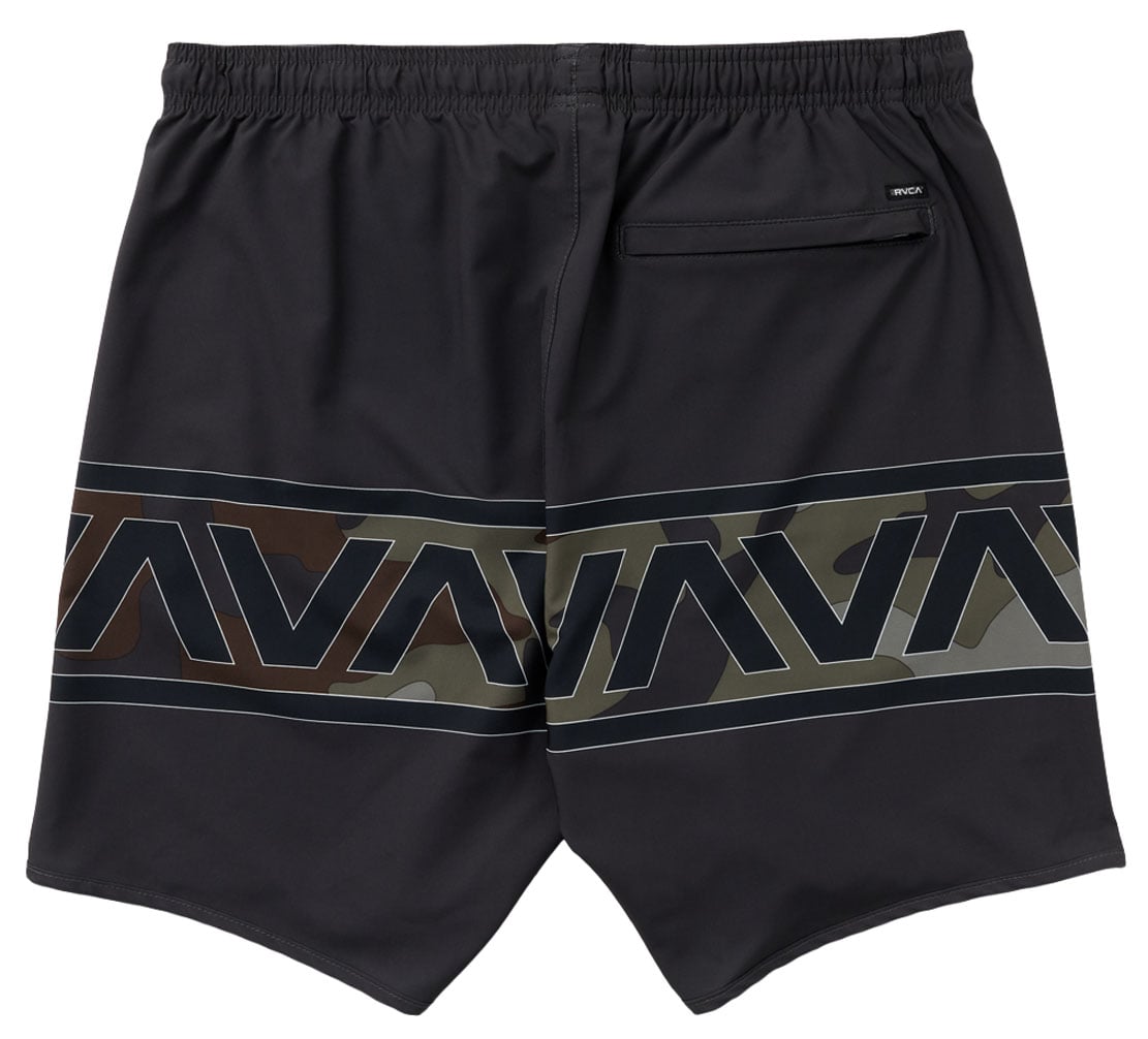 RVCA Men’s Yogger Stretch Shorts - 17" 4-Way Stretch Athletic Shorts – back view
