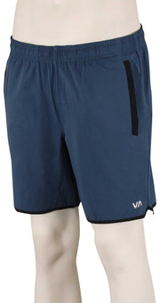 RVCA Yogger Stretch Athletic Shorts - Dark Denim