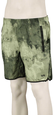 RVCA Yogger Athletic Shorts - Green Camo II