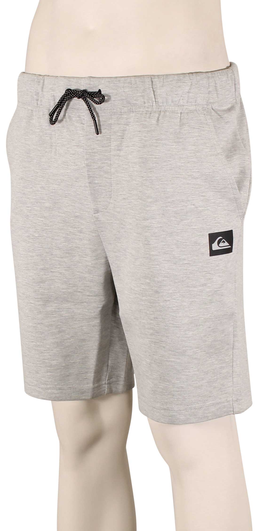 Quiksilver Stepoff Sweat Shorts - Light Grey Heather