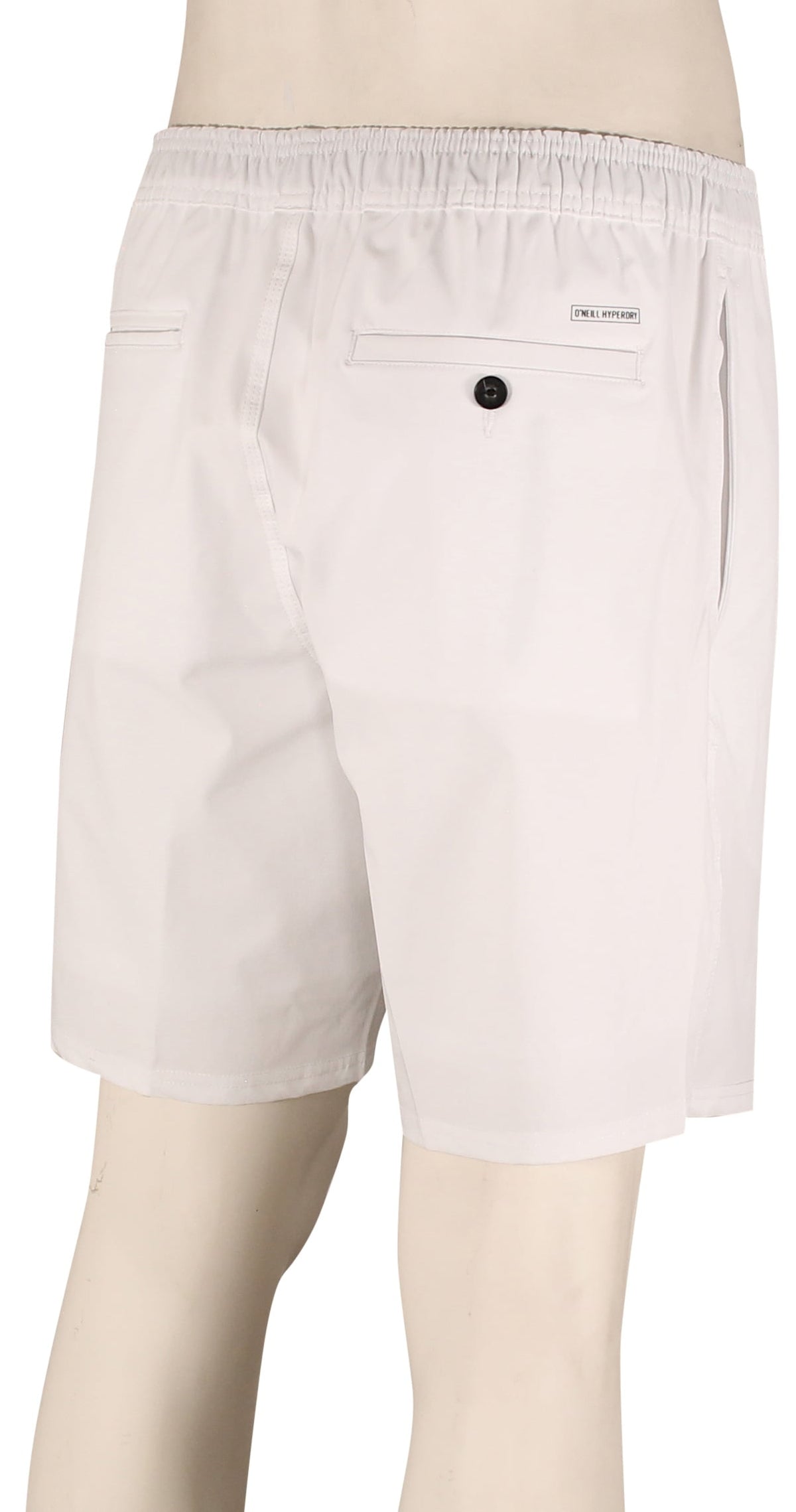 O'Neill Reserve E-Waist 18" Volley Shorts - White – back view
