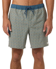 O'Neill Hermosa Retro Elastic Waist 17" Men's Volley Shorts - Seagrass