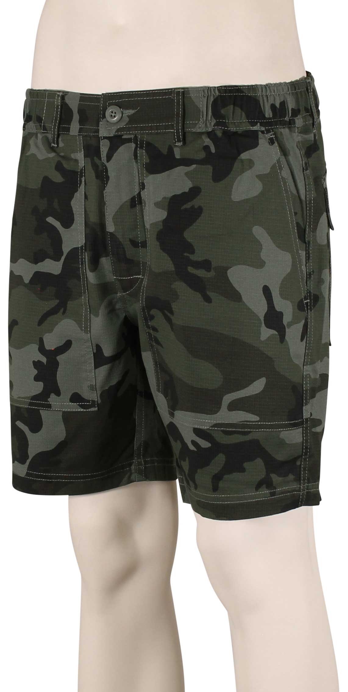 RVCA All Time Surplus 17" Volley Shorts - Woodland Camo