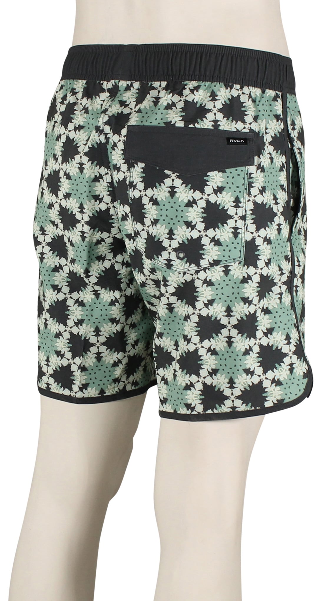 RVCA Eastern Elastic Volley Shorts - Haze – back view
