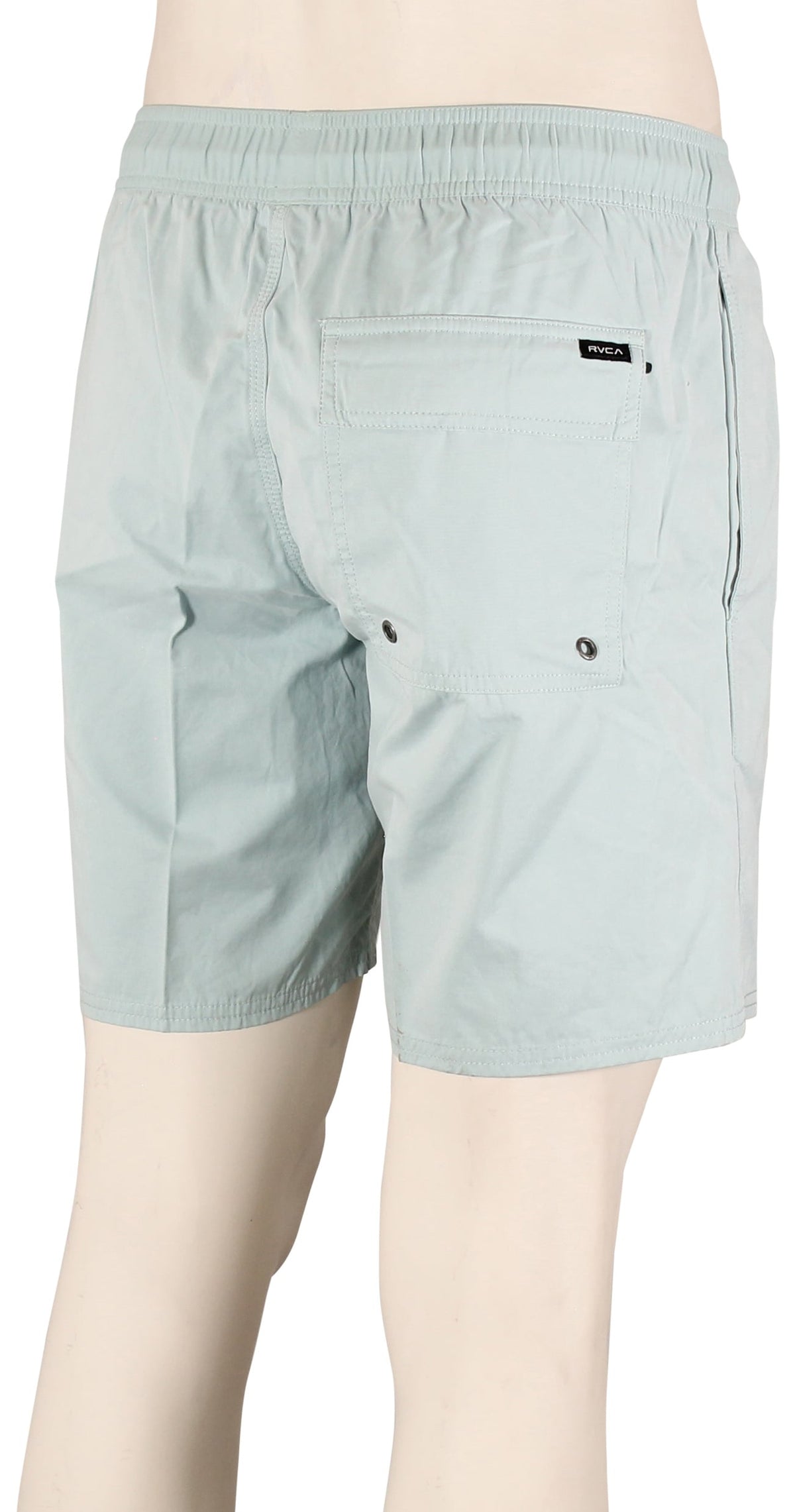 RVCA Opposites Elastic Volley Shorts - Blue Haze – back view