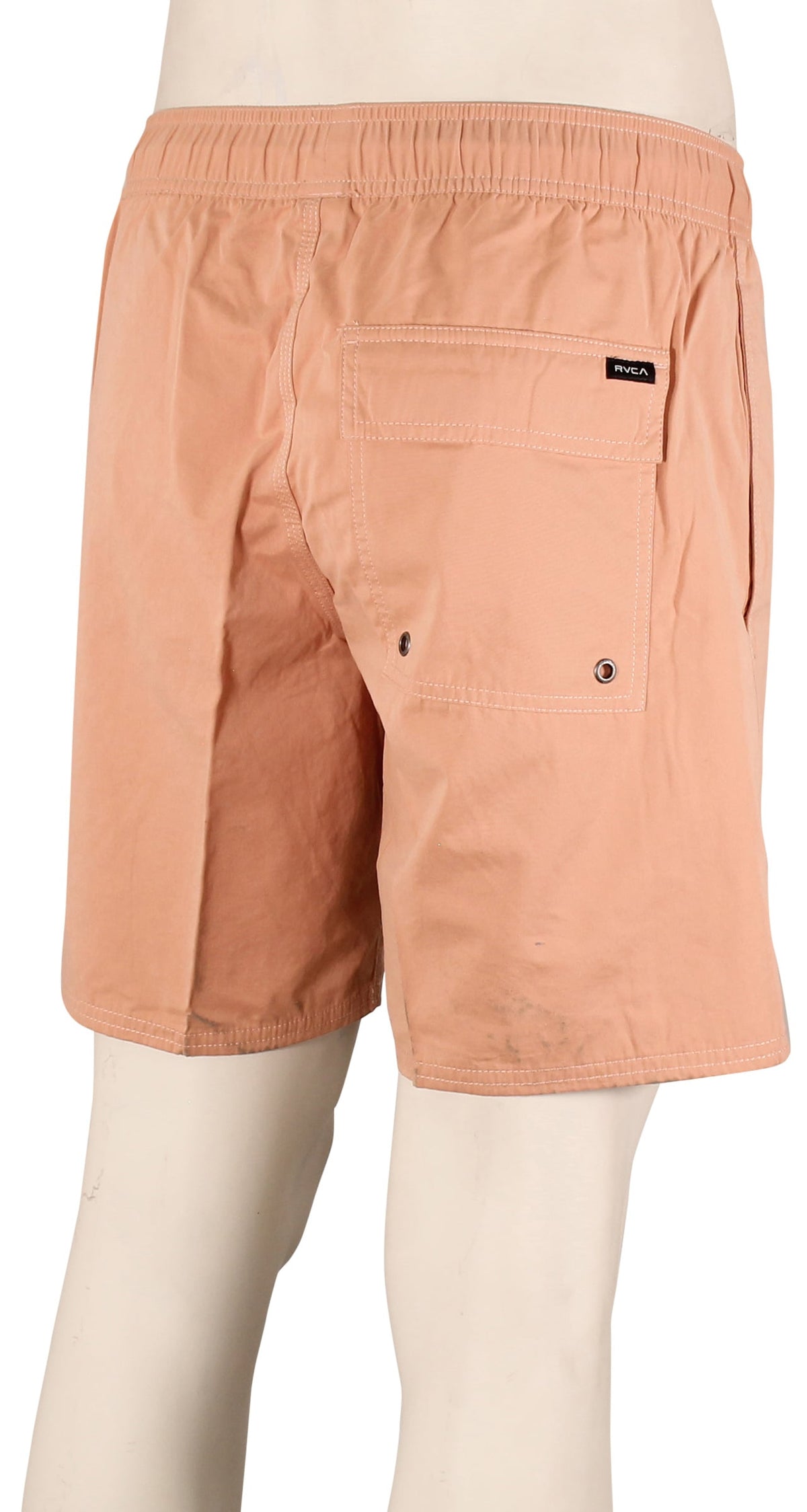 RVCA Opposites Elastic Volley Shorts - Muted Clay – back view