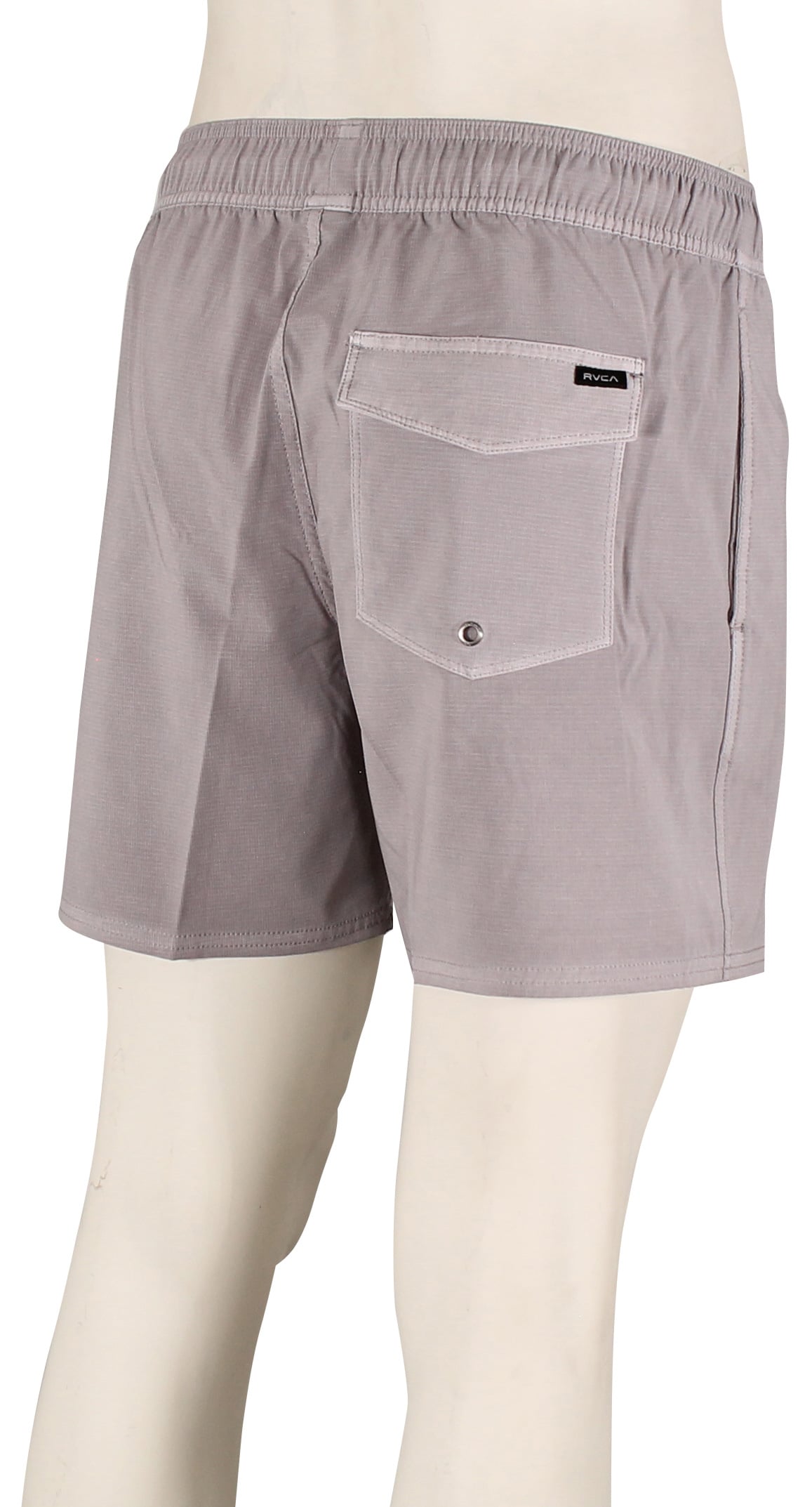 RVCA Pigment Elastic Volley Shorts - Lilac – back view