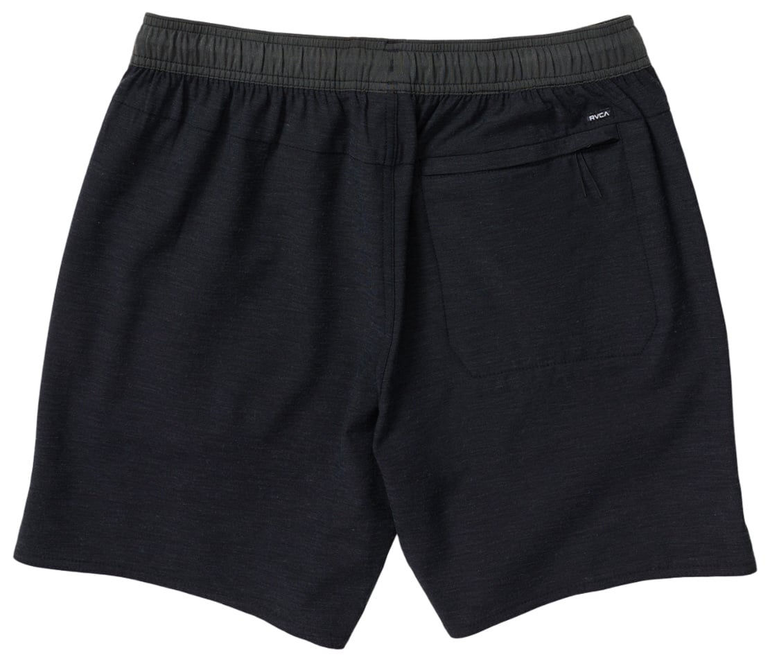 RVCA Yogger Hybrid 17" Men's Volley Shorts - RVCA Black – back view