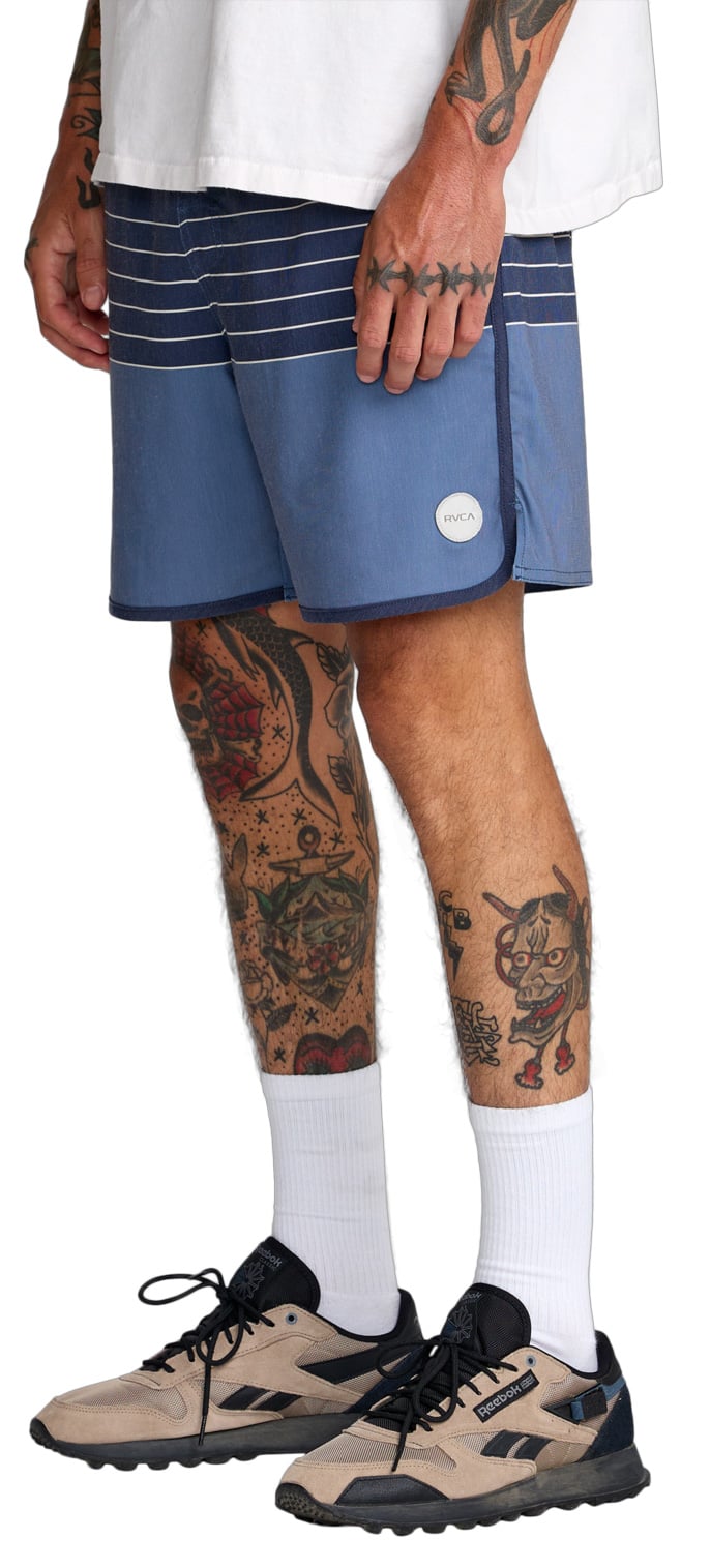 RVCA Yogger Hybrid 17" Men's Volley Shorts - Moody Blue – alternate view 1