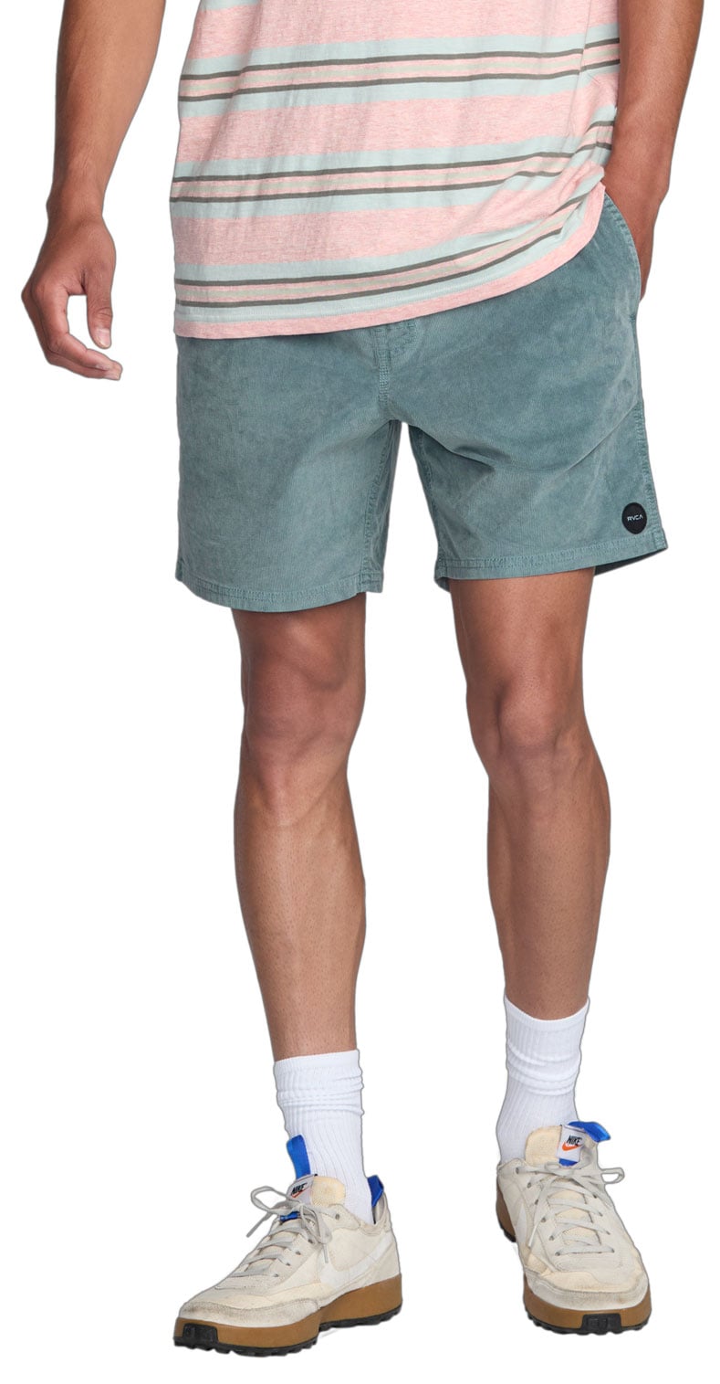 RVCA Escape Elastic 17" Men's Volley Shorts - Lead – alternate view 1