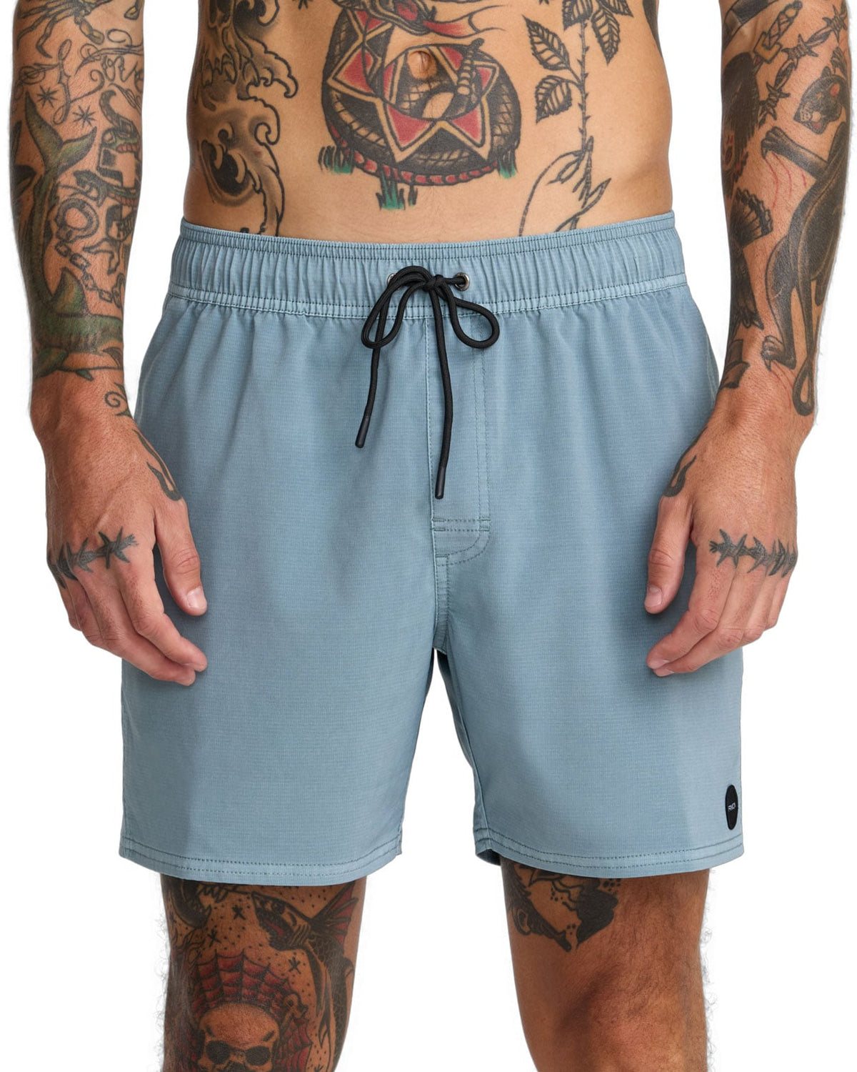 RVCA Pigment Elastic 16" Men's Volley Shorts - Lead