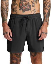 RVCA Pigment Elastic 16" Men's Volley Shorts - RVCA Black